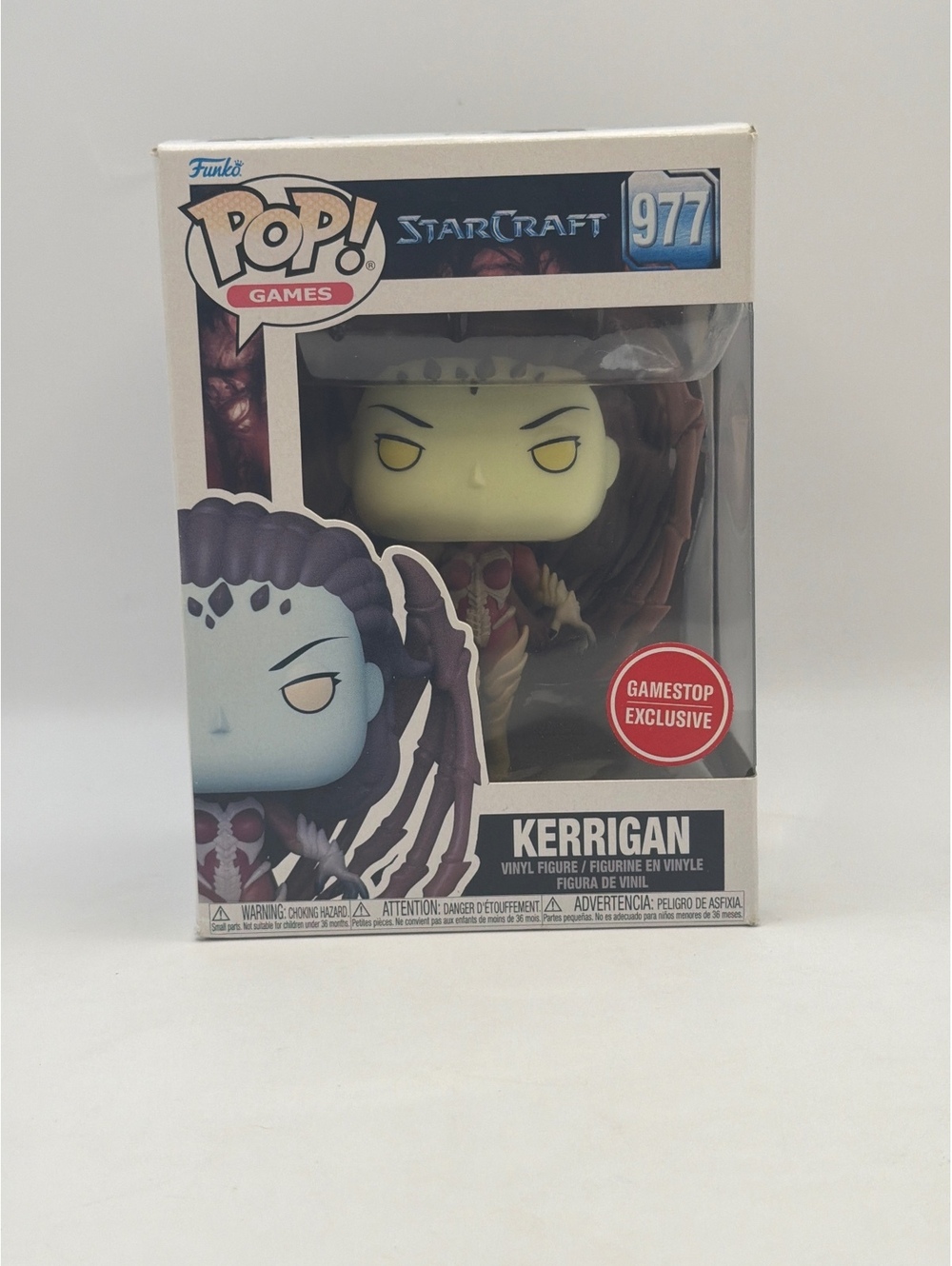 Funko Pop! Games StarCraft Kerrigan Vinyl Figure #977 Gamestop Exclusive NIB
